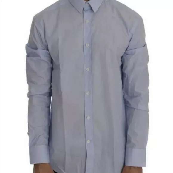 Versace Collection Shirt Cotton Sz L - Picture 3 of 9